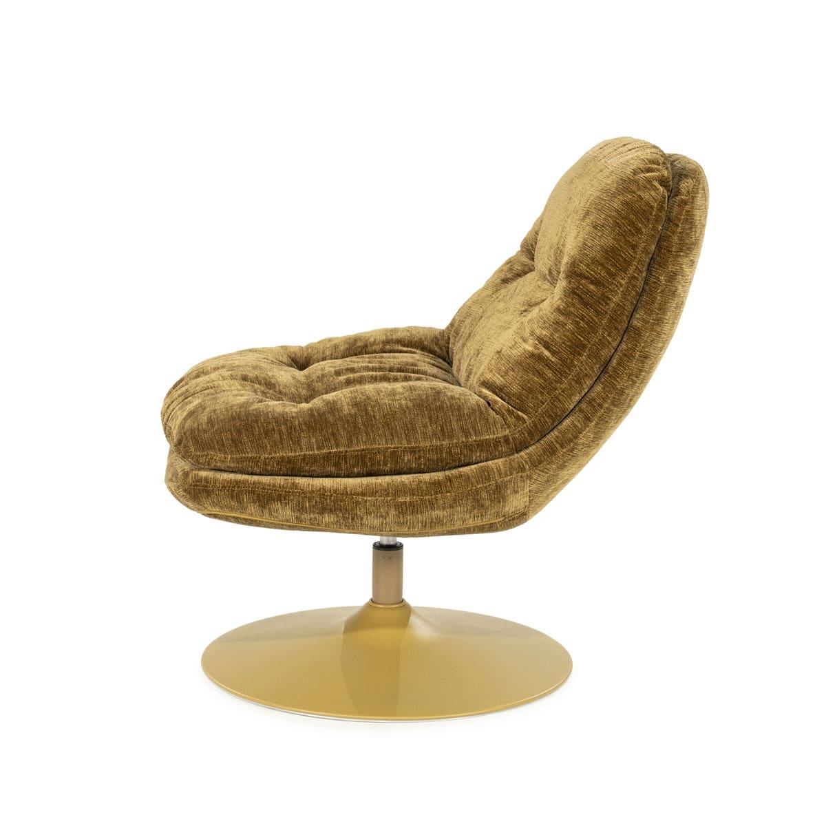 By-Boo fauteuil Tromba draaibaar mustard