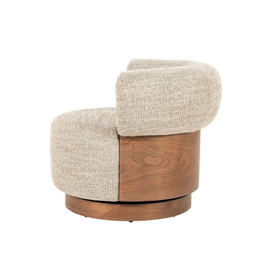 Eleonora fauteuil Nila met arm taupe