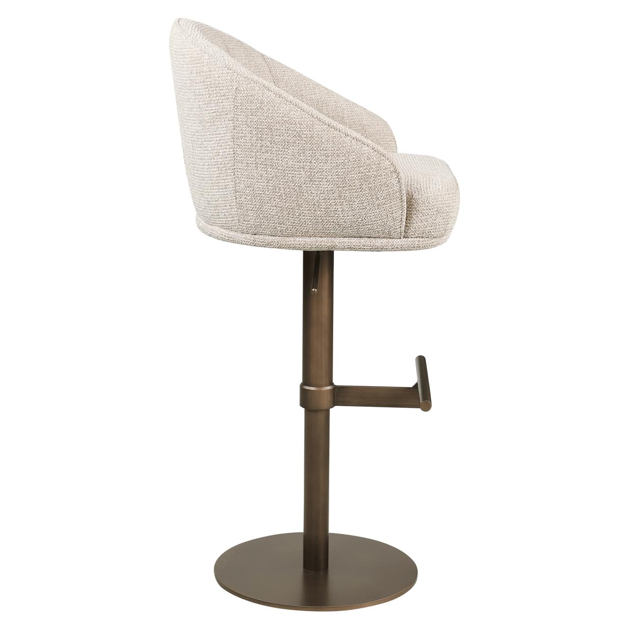 Richmond Interiors barstoel Beverly draaibaar natural