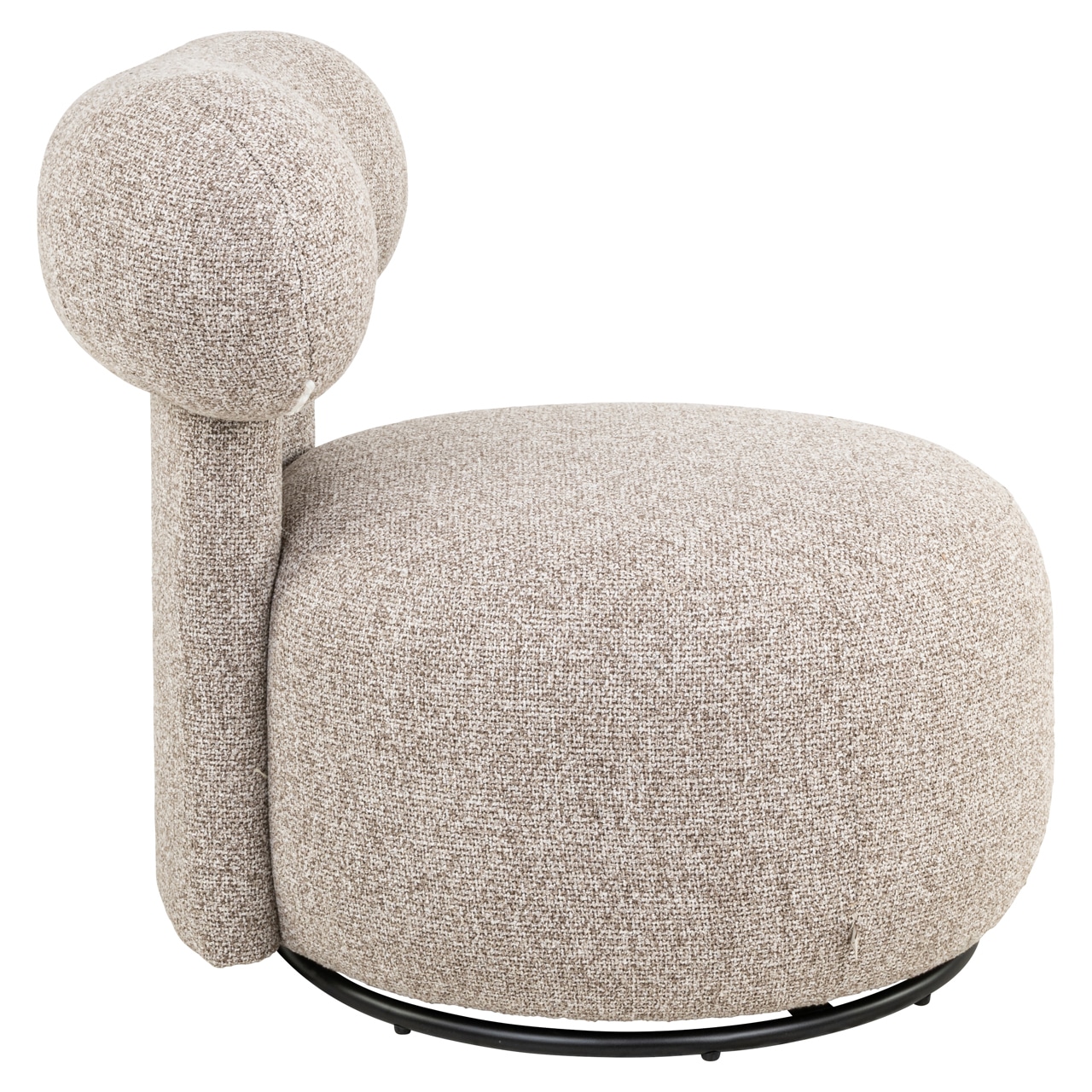 Richmond Interiors draaifauteuil Kaya cayenne brown