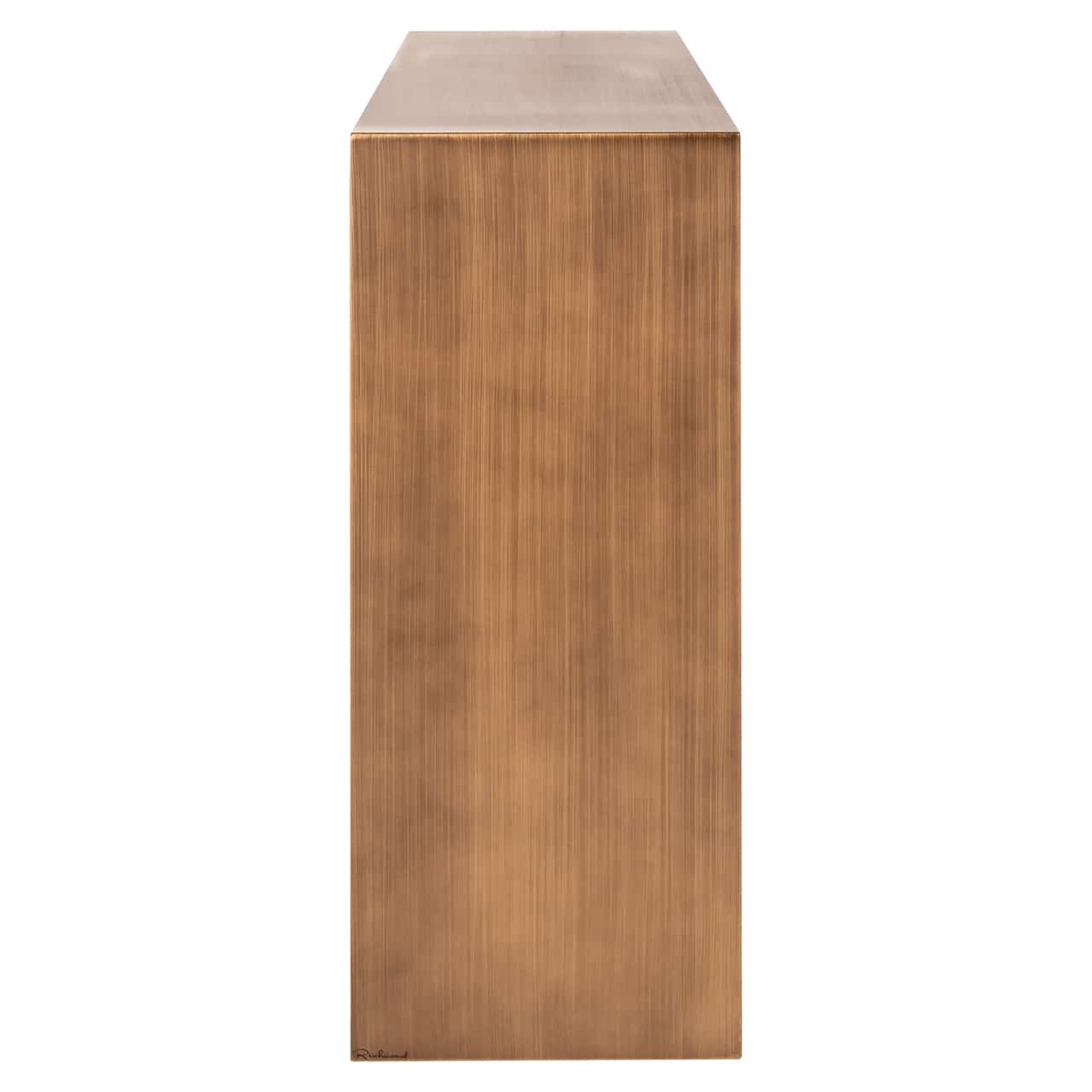 Richmond Interiors wandtafel Alexander Jones 150x36x85,5 cm goud metaal