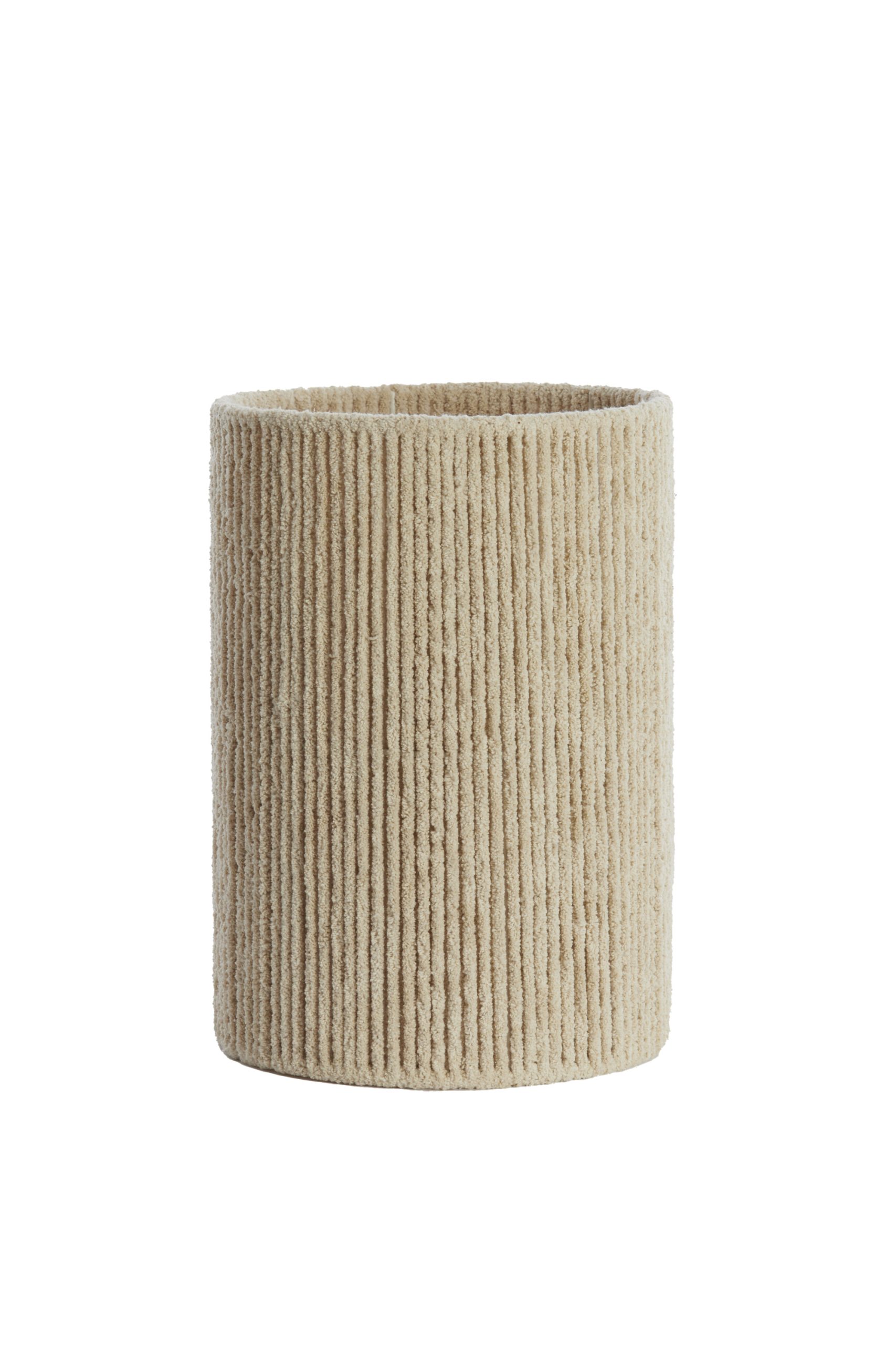 Light & Living Kap cilinder 25-25-36 cm MEDANA chenille crème