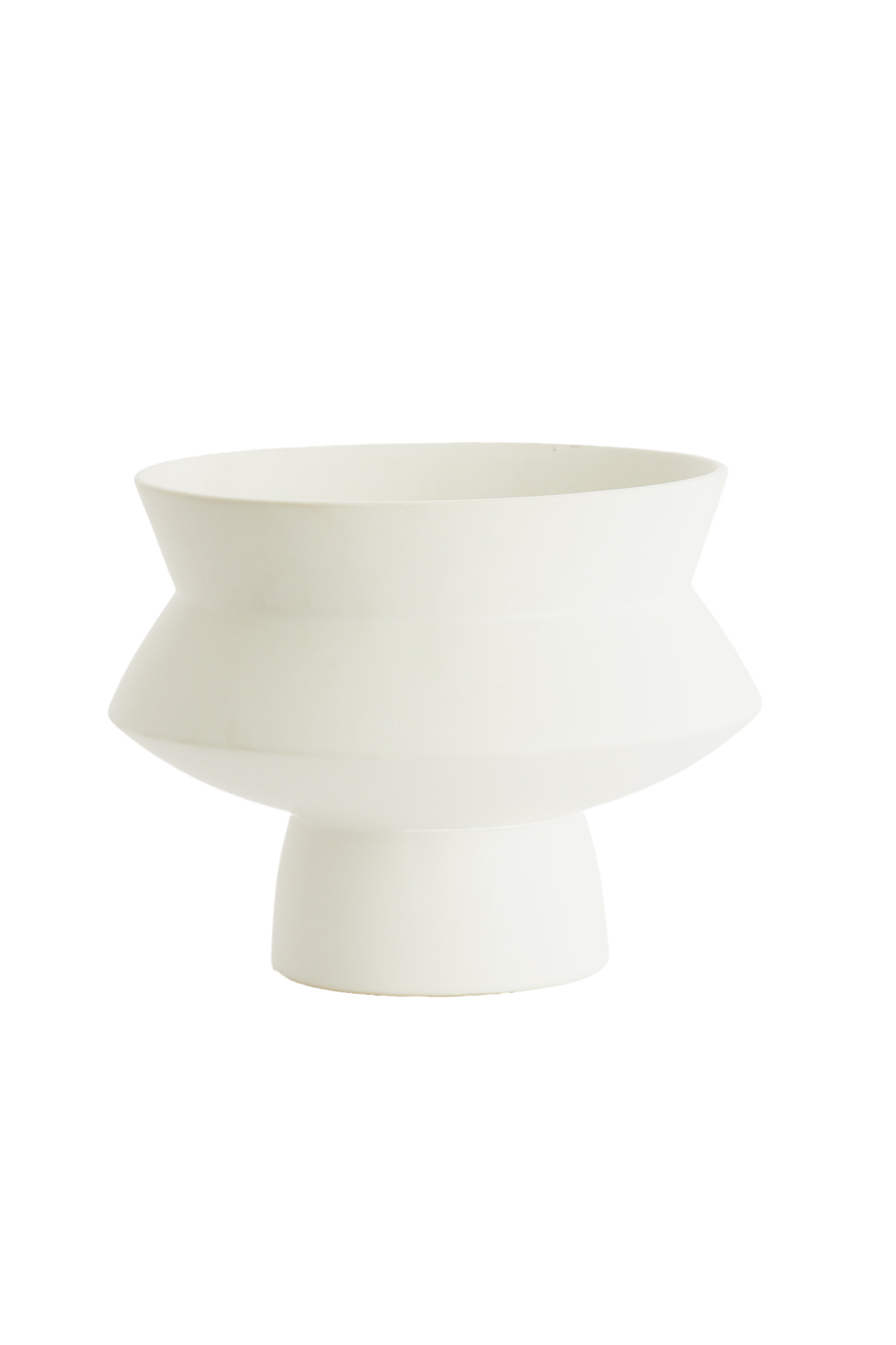 Light & Living Vaas deco Ø27,5x21 cm VICENTO mat wit