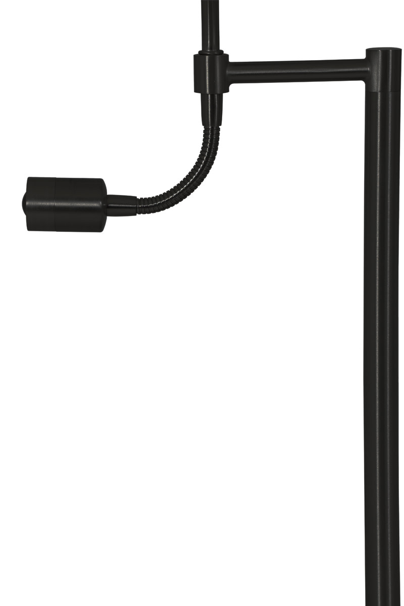 Light & Living Vloerlamp Ø25x138 cm CALGARY mat zwart met LED