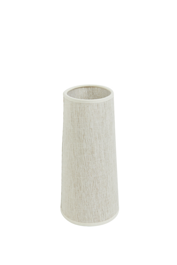 Light & Living Kap ellips smal hoog 21-17,5-23 cm BRESKA parel wit
