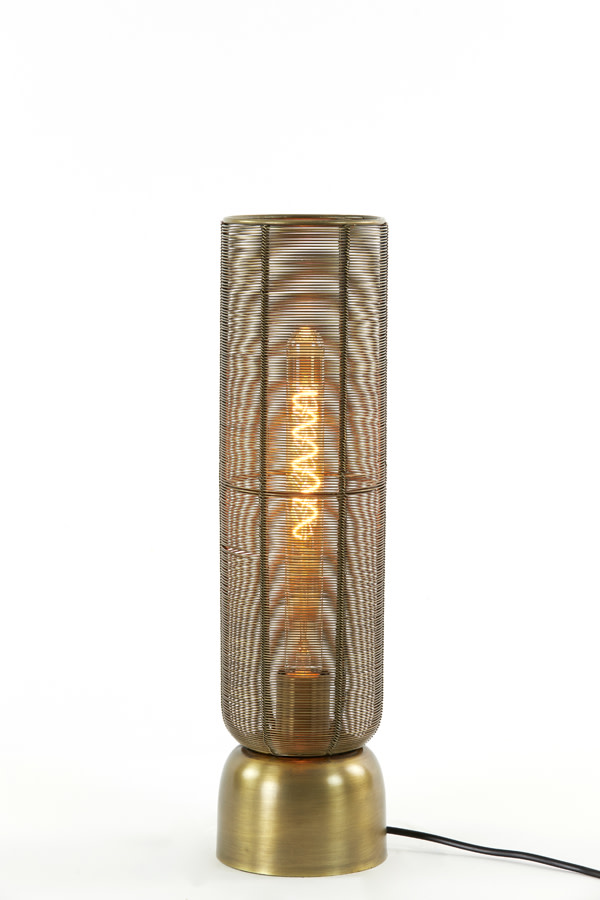 Light & Living Tafellamp Ø13,5x49,5 cm LEZUZA antiek brons