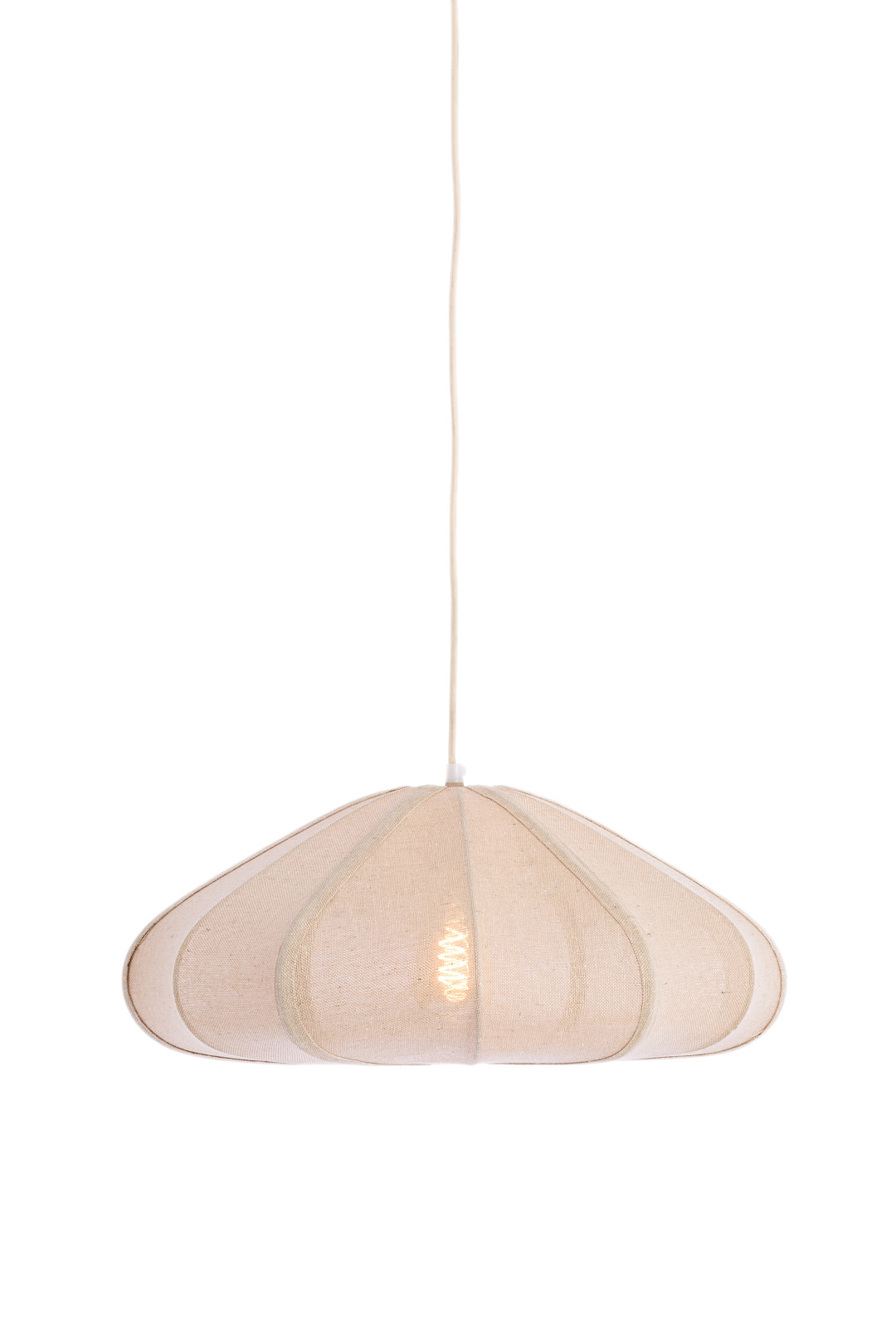 Light & Living Hanglamp Ø50x20 cm CESANO jute naturel