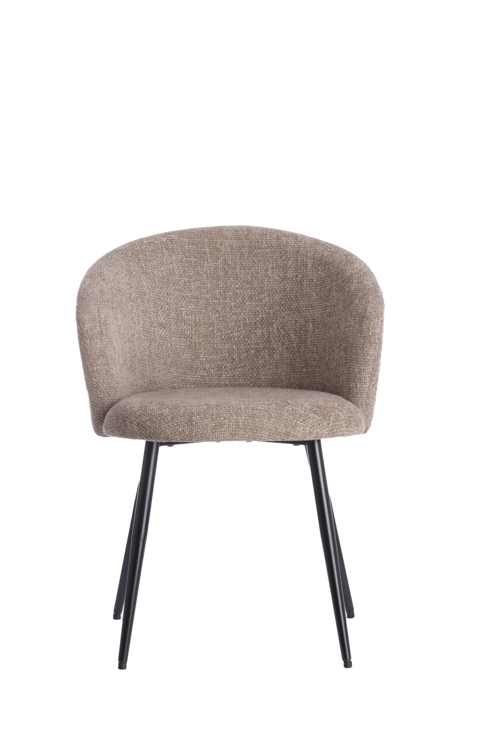 Light & Living Eetkamerstoel 58x58x78 cm RADAJA taupe+zwart