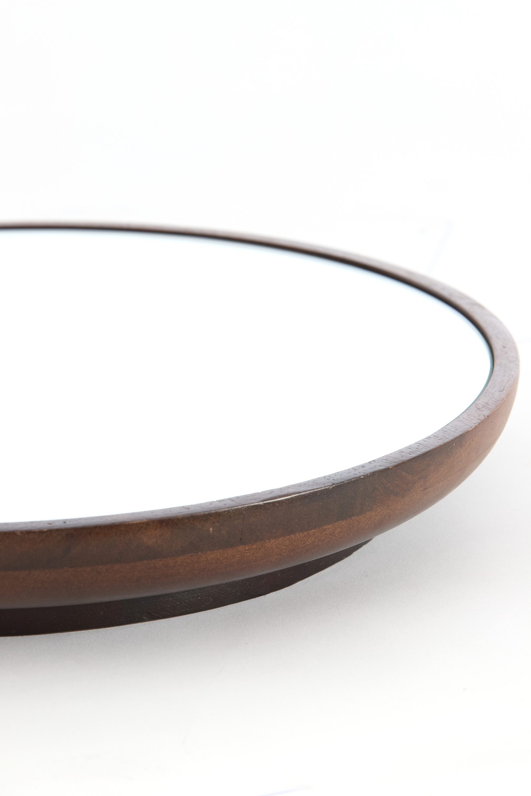 Light & Living Spiegel Ø41 cm MAMALI mango hout bruin