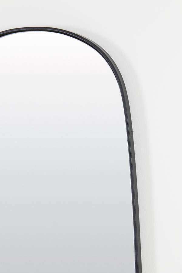 Light & Living Spiegel 40x1,5x100 cm LIBRA smoke glas+mat zwart