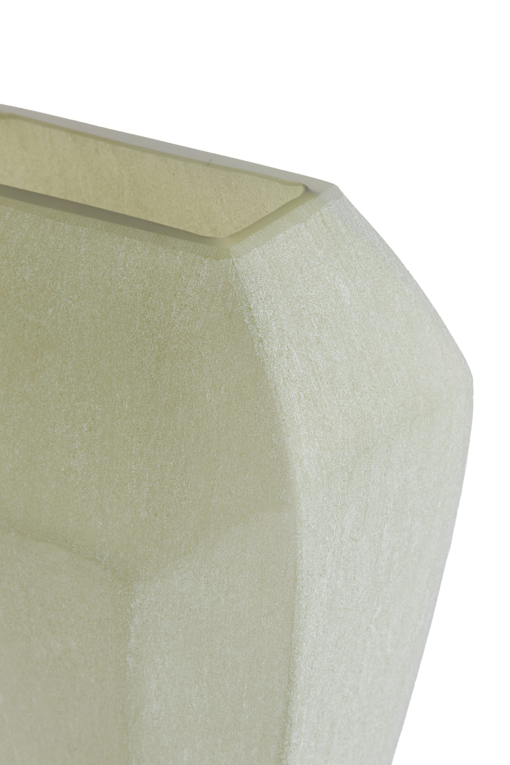 Light & Living Vaas 25x12,5x33,5 cm VIONNA glas olijf groen