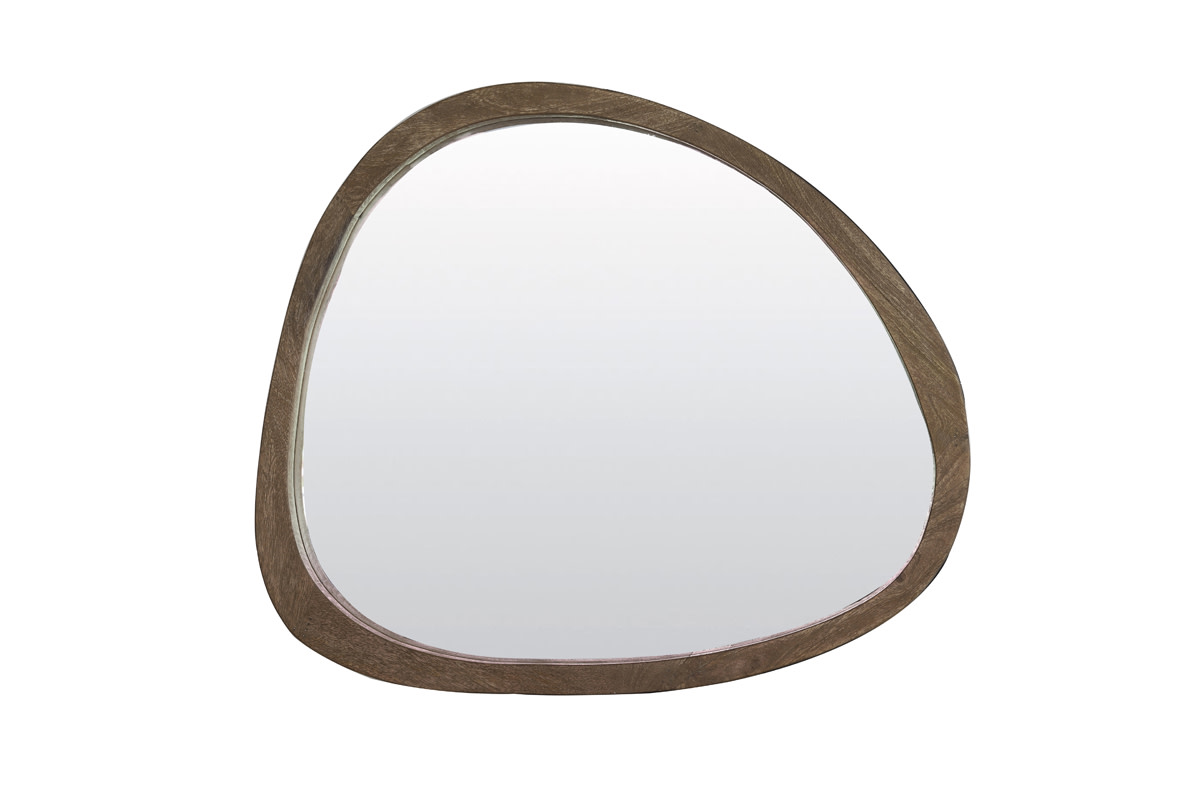 Light & Living Spiegel 80x5x70 cm SONORA mat donker bruin