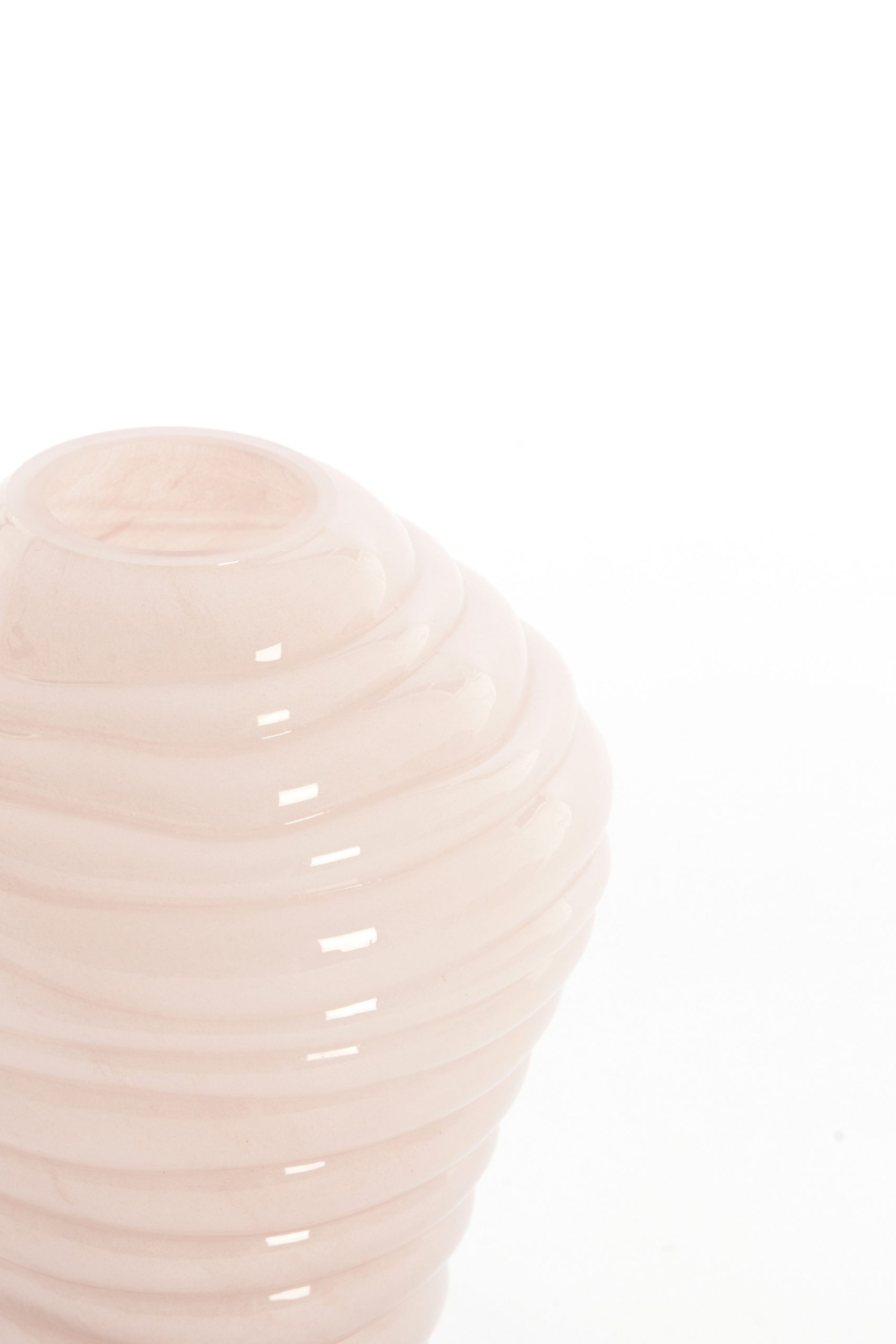 Light & Living Vaas Ø13x18 cm FENLOR glas licht roze