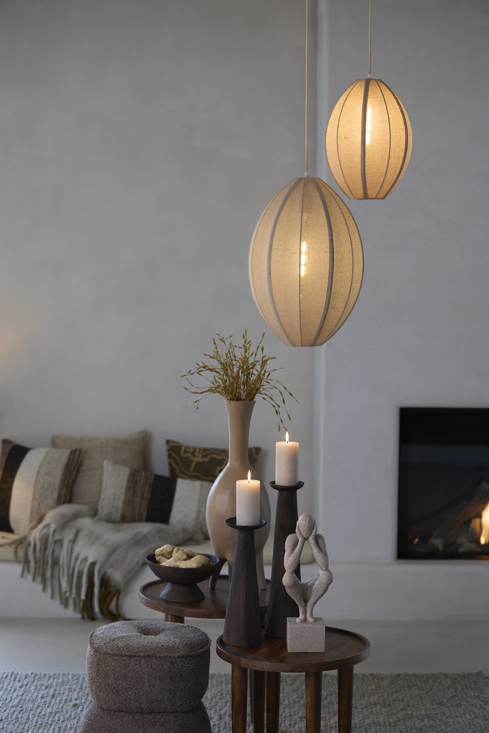 Light & Living Ornament 15x13x40,5 cm LIVNO taupe