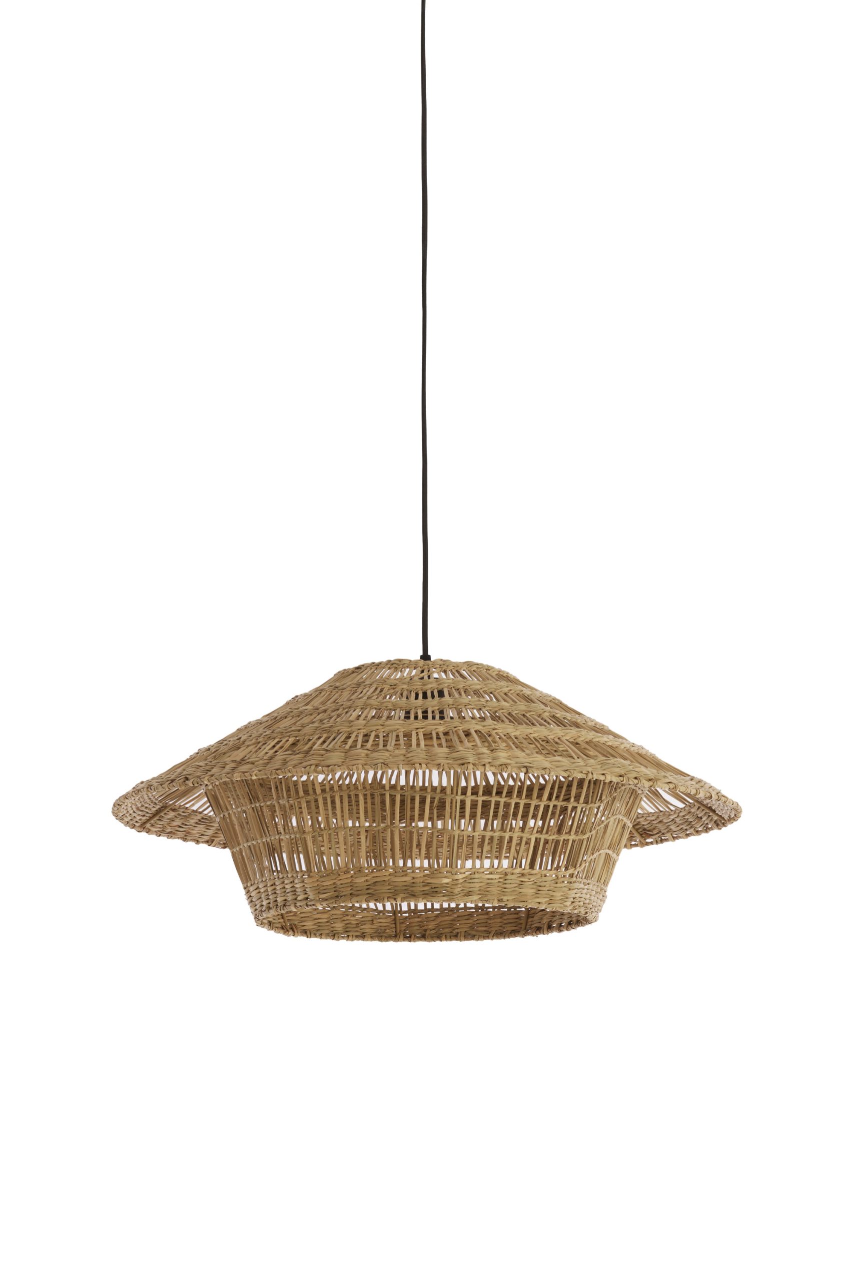 Light & Living Hanglamp Ø64x26 cm OWANA zeegras naturel