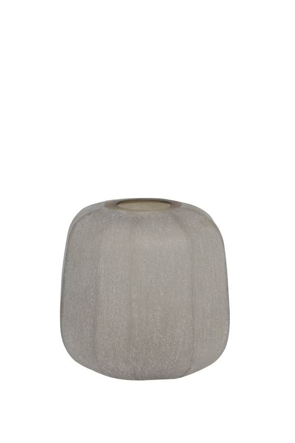 Light & Living Vaas Ø23x24 cm PACENGO glas licht bruin