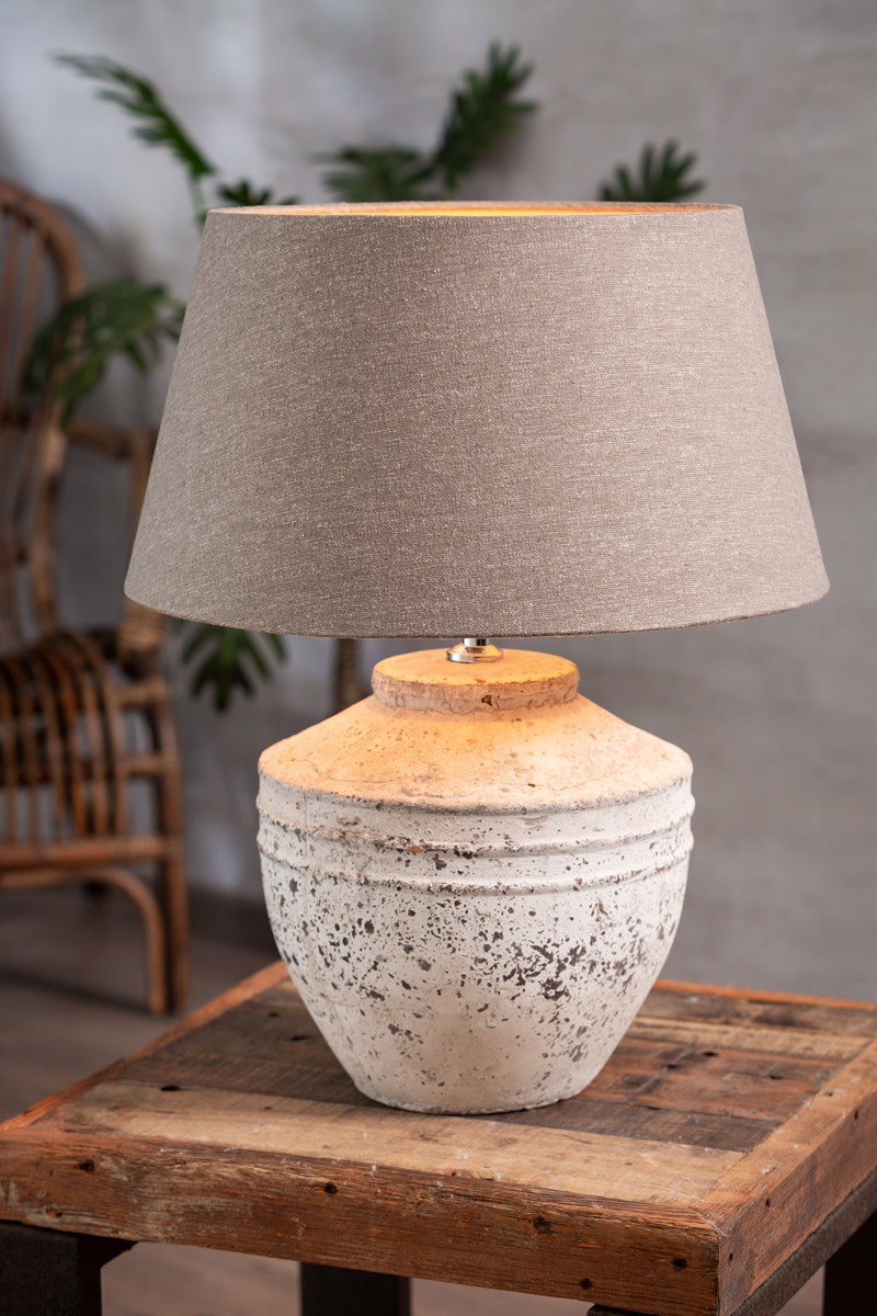 Light & Living Lampvoet Ø25x35 cm TOBA medium antiek grijs