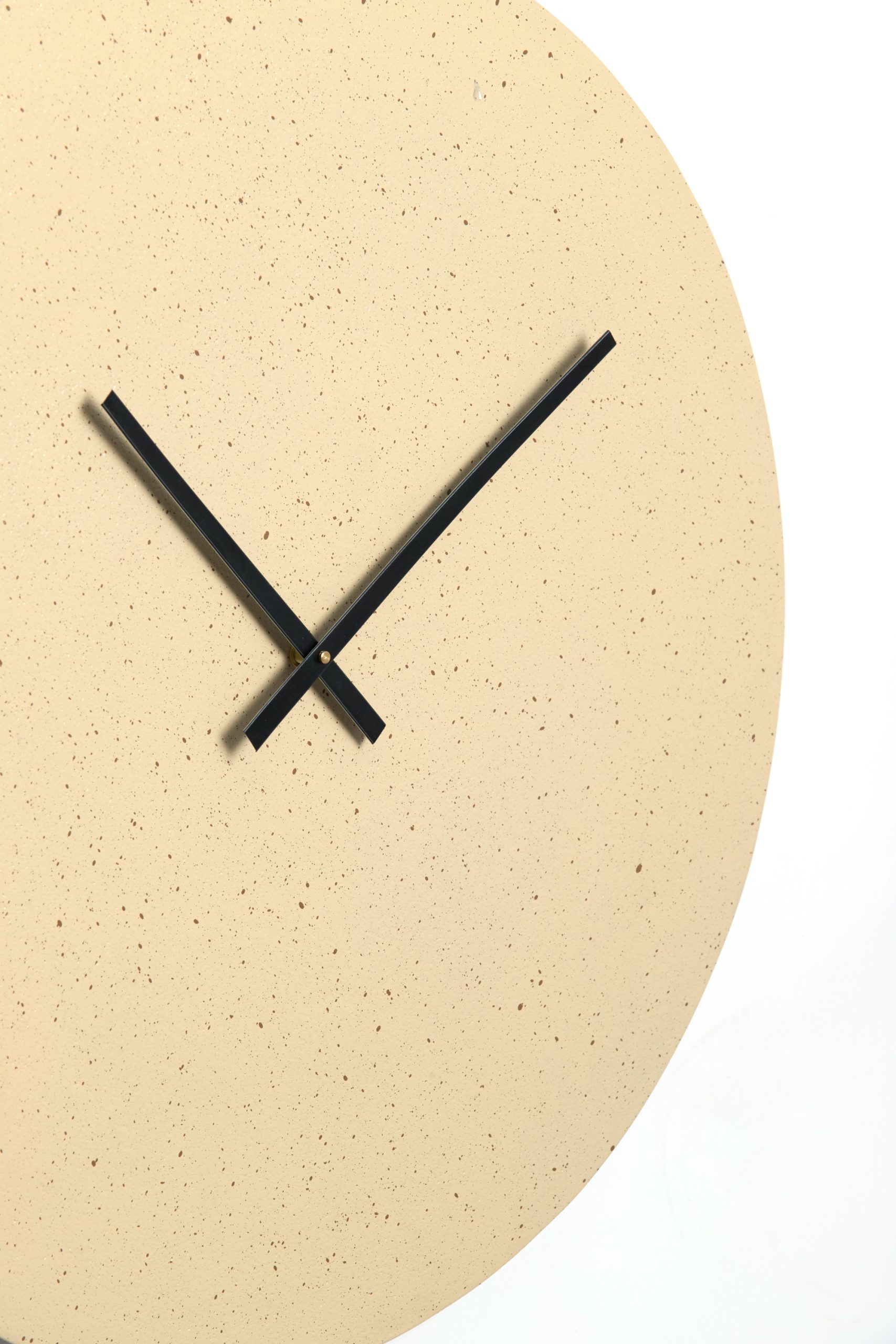 Light & Living Klok Ø59 cm LICOLA mat zand+licht bruin gespikkeld