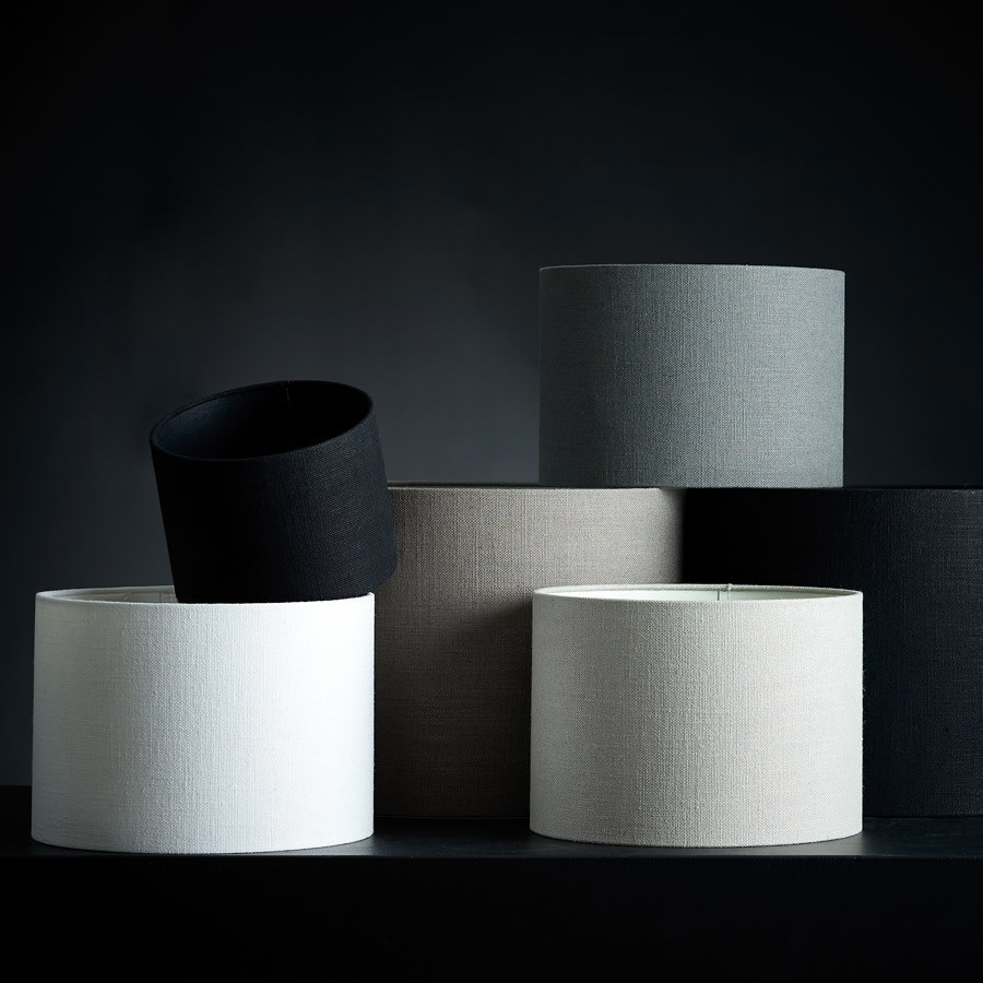 Light & Living Kap cilinder 20-20-15 cm LIVIGNO zwart