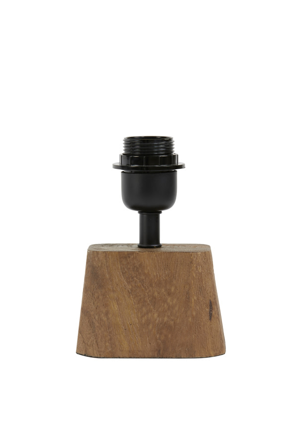 Light & Living Lampvoet 11x9x19 cm KARDAN hout mat bruin