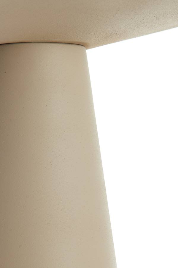 Light & Living Bijzettafel 45x45x59 cm ABALA mat taupe