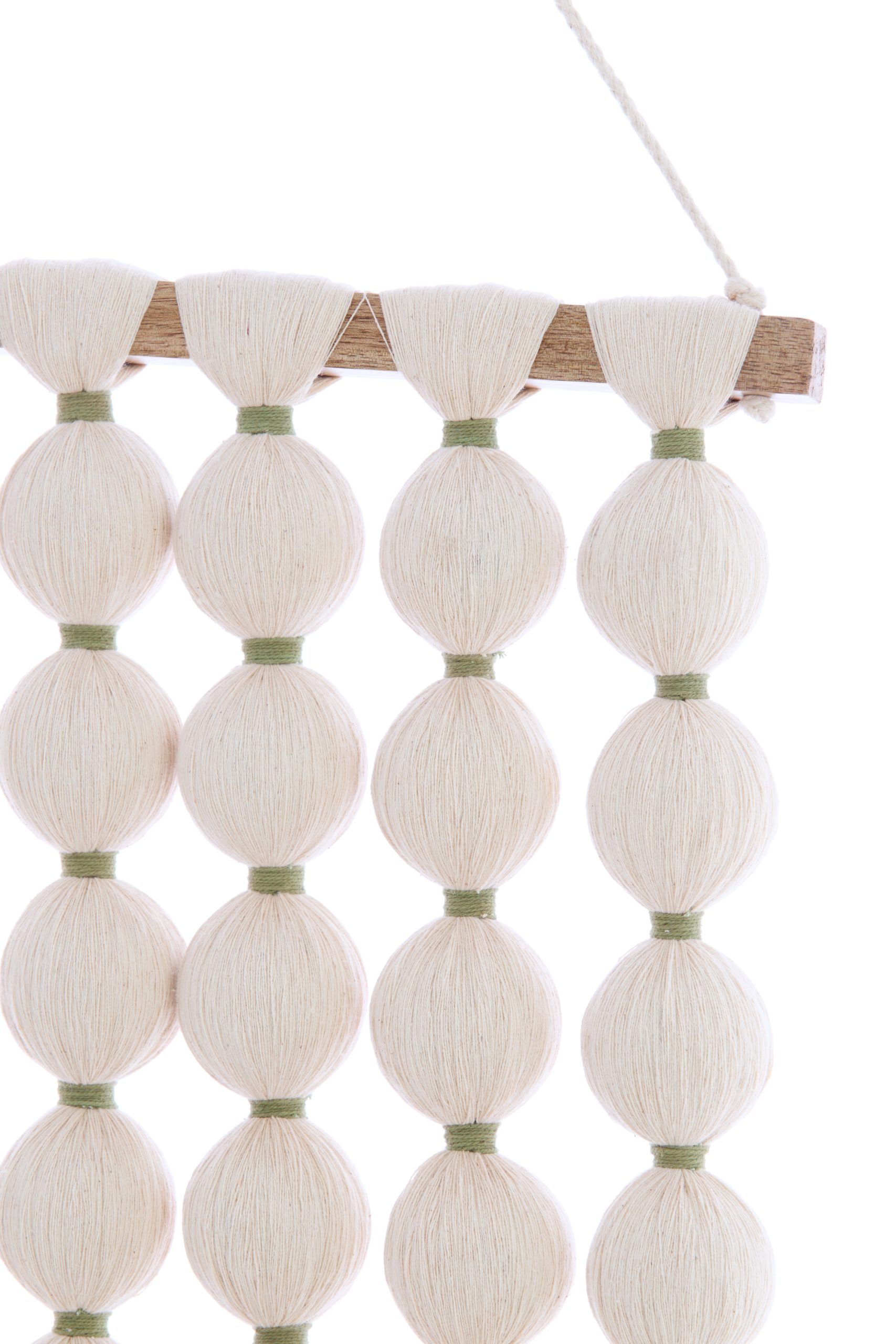 Light & Living Wandornament 60x4x76 cm WARD crème+groen