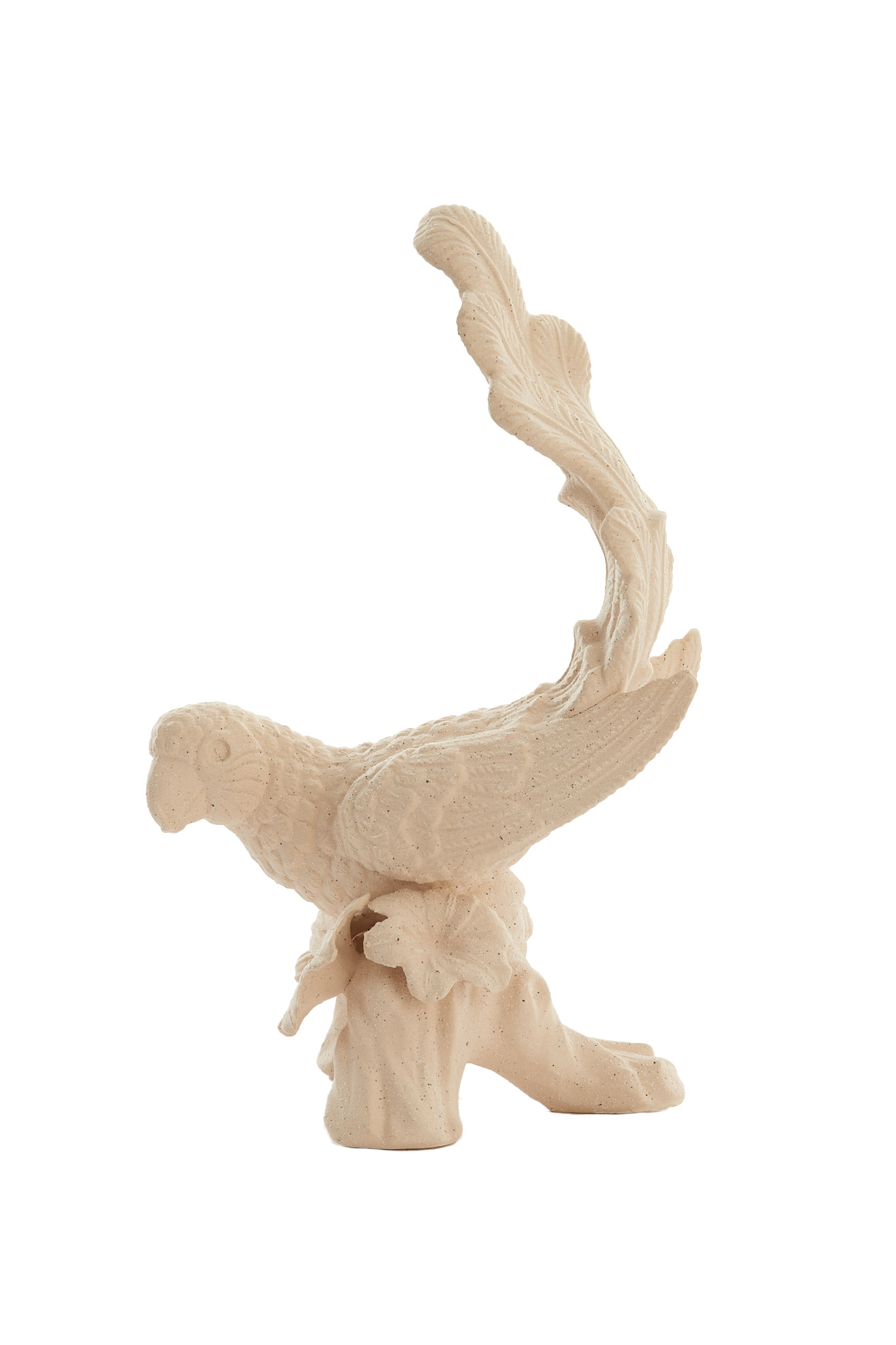 Light & Living Ornament 21,5x17x35 cm BIRD keramiek mat crème