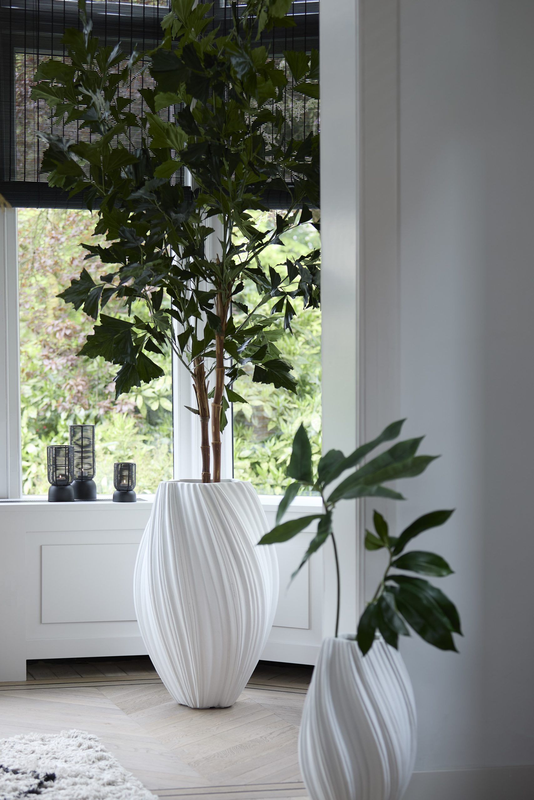 Light & Living Vaas deco Ø52x81 cm YATUNG crème
