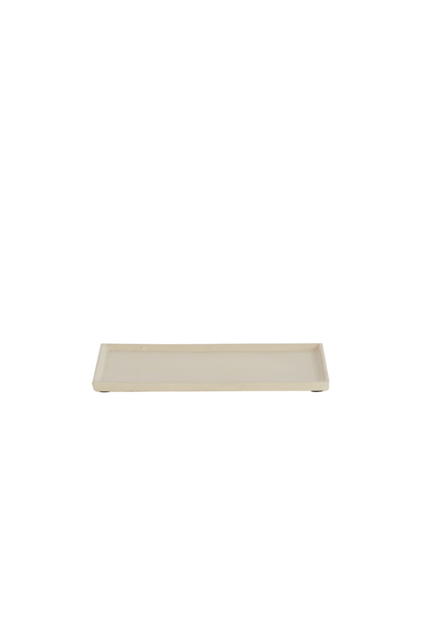 Light & Living Schaal 30x17,5x1 cm MAES crème