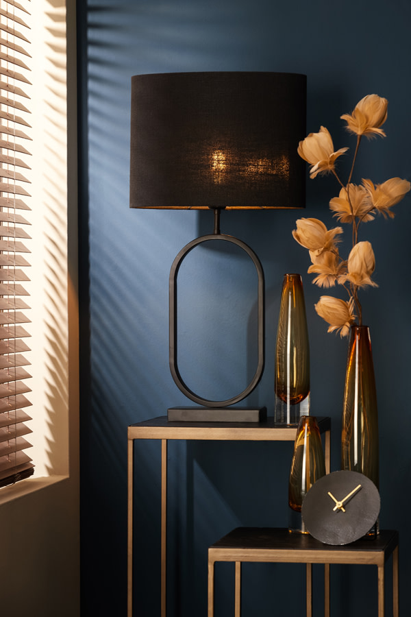 Light & Living Lampvoet 20x10x45 cm JAMIRI mat zwart