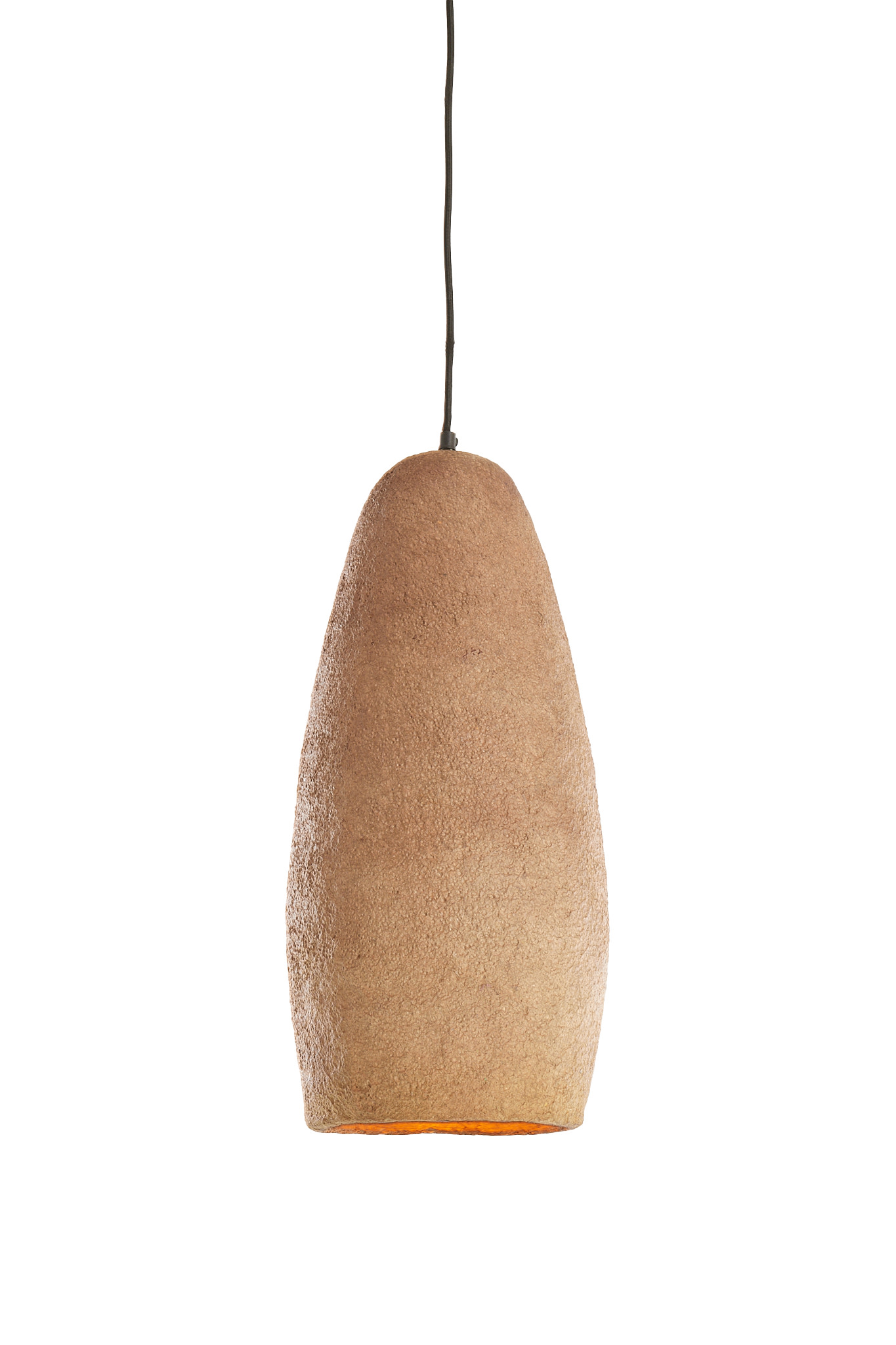 Light & Living Hanglamp Ø24x48 cm DIVALA antiek donker terra