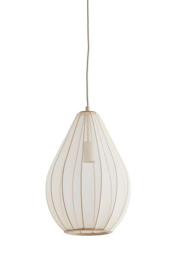 Light & Living Hanglamp Ø28x40 cm ITELA zand