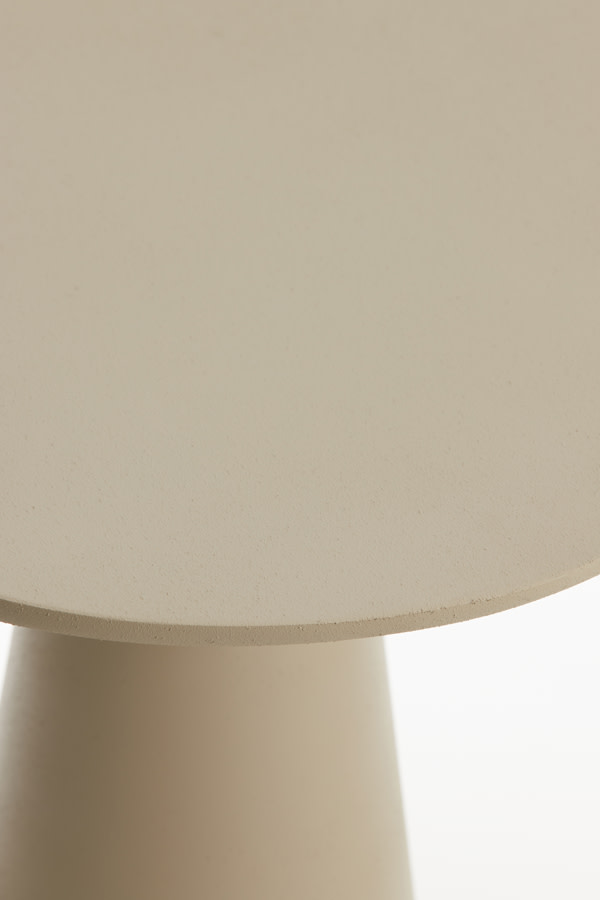 Light & Living Bijzettafel 45x45x59 cm ABALA mat taupe