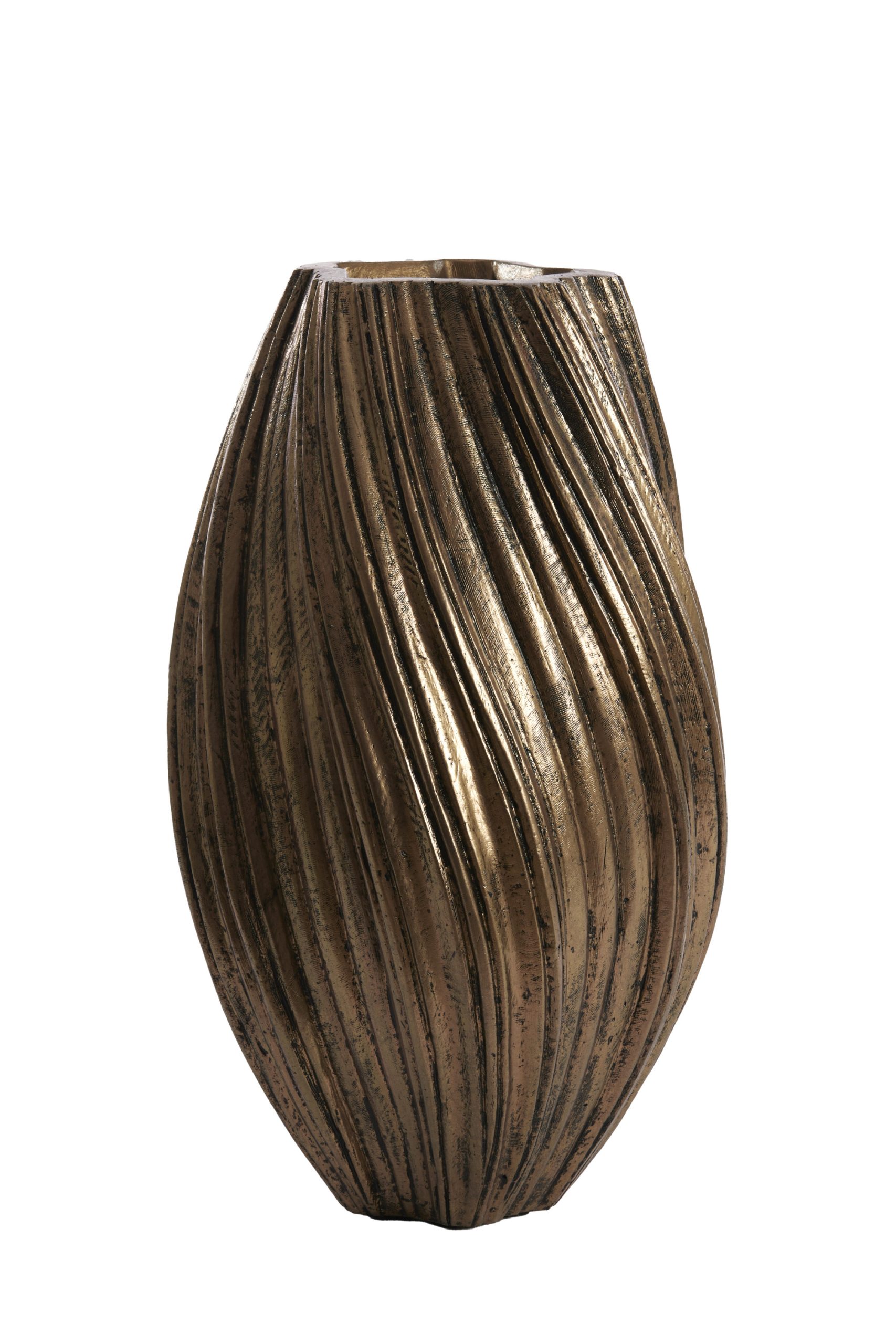 Light & Living Vaas deco Ø30x52 cm YATUNG antiek brons