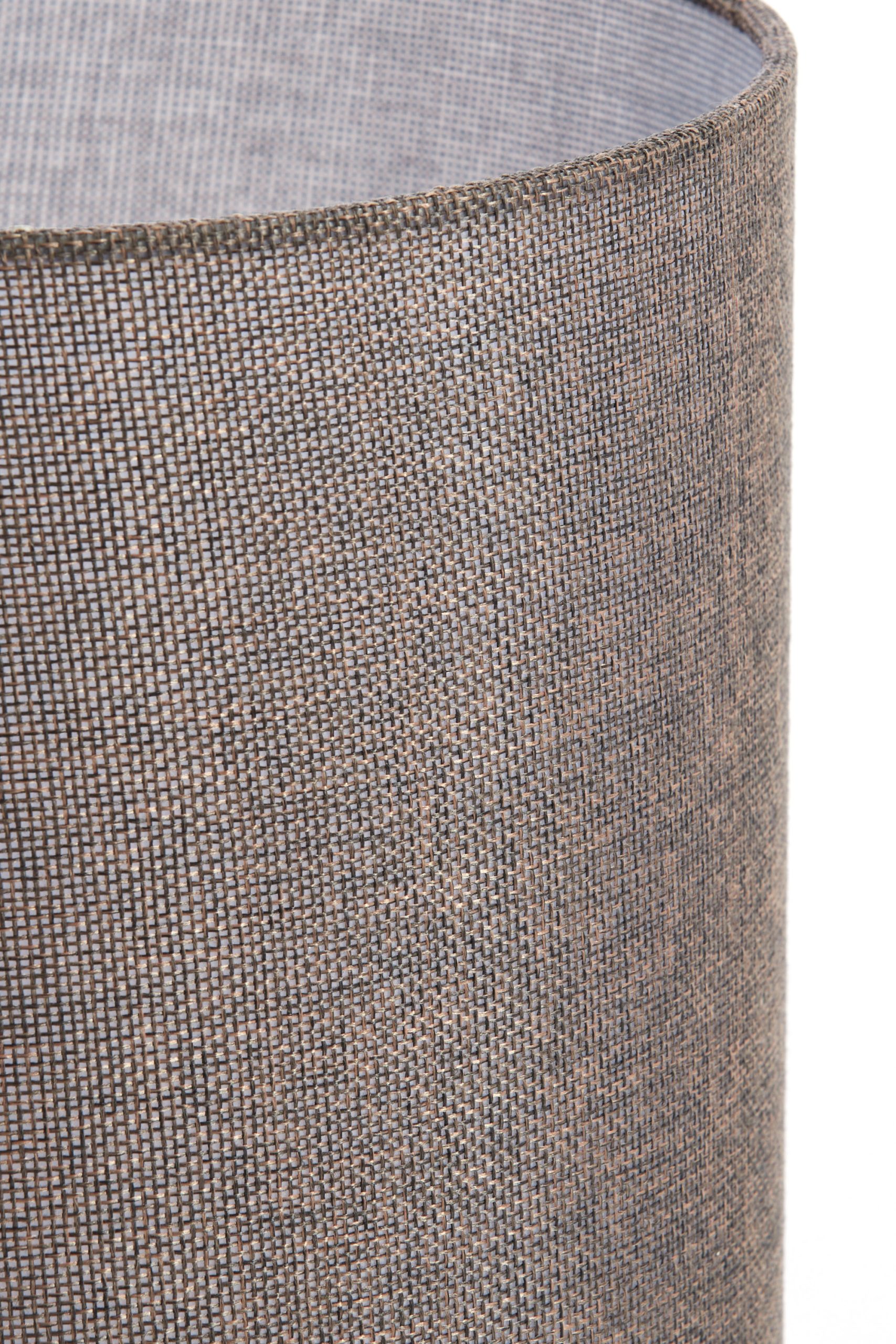 Light & Living Kap cilinder 30-30-32 cm BRANFO linnen donker bruin
