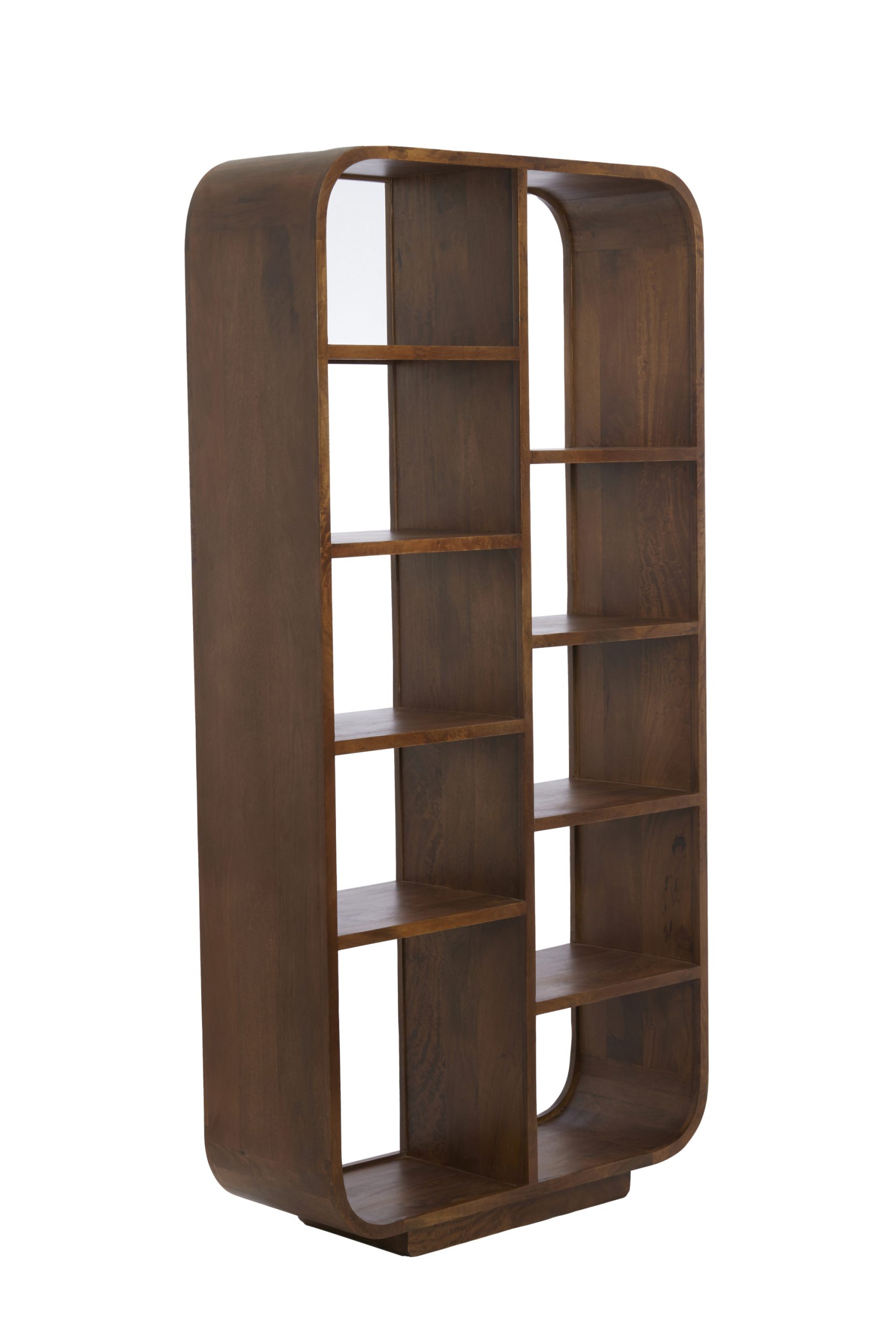Light & Living Kast open 100x35x200 cm DANE hout olie bruin
