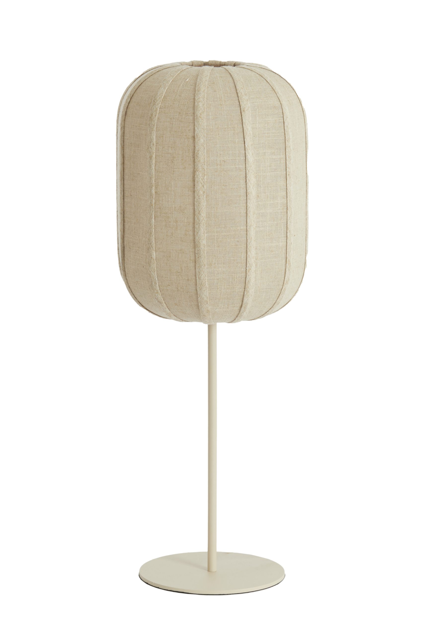 Light & Living Tafellamp Ø25x70 cm SOLUNE linnen naturel+zand