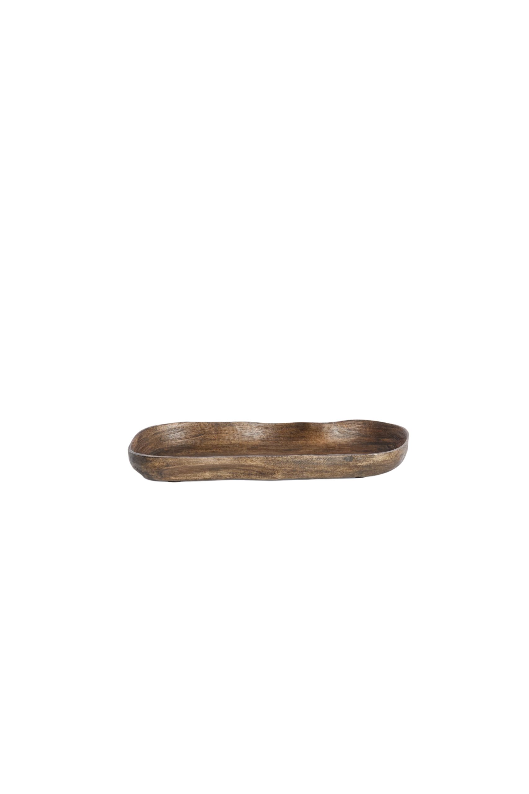 Light & Living Schaal 34,5x14x4 cm BUGABA hout antiek bruin
