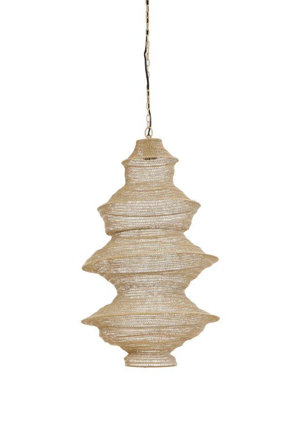 Light & Living Hanglamp Ø40x70 cm NAKISHA zand