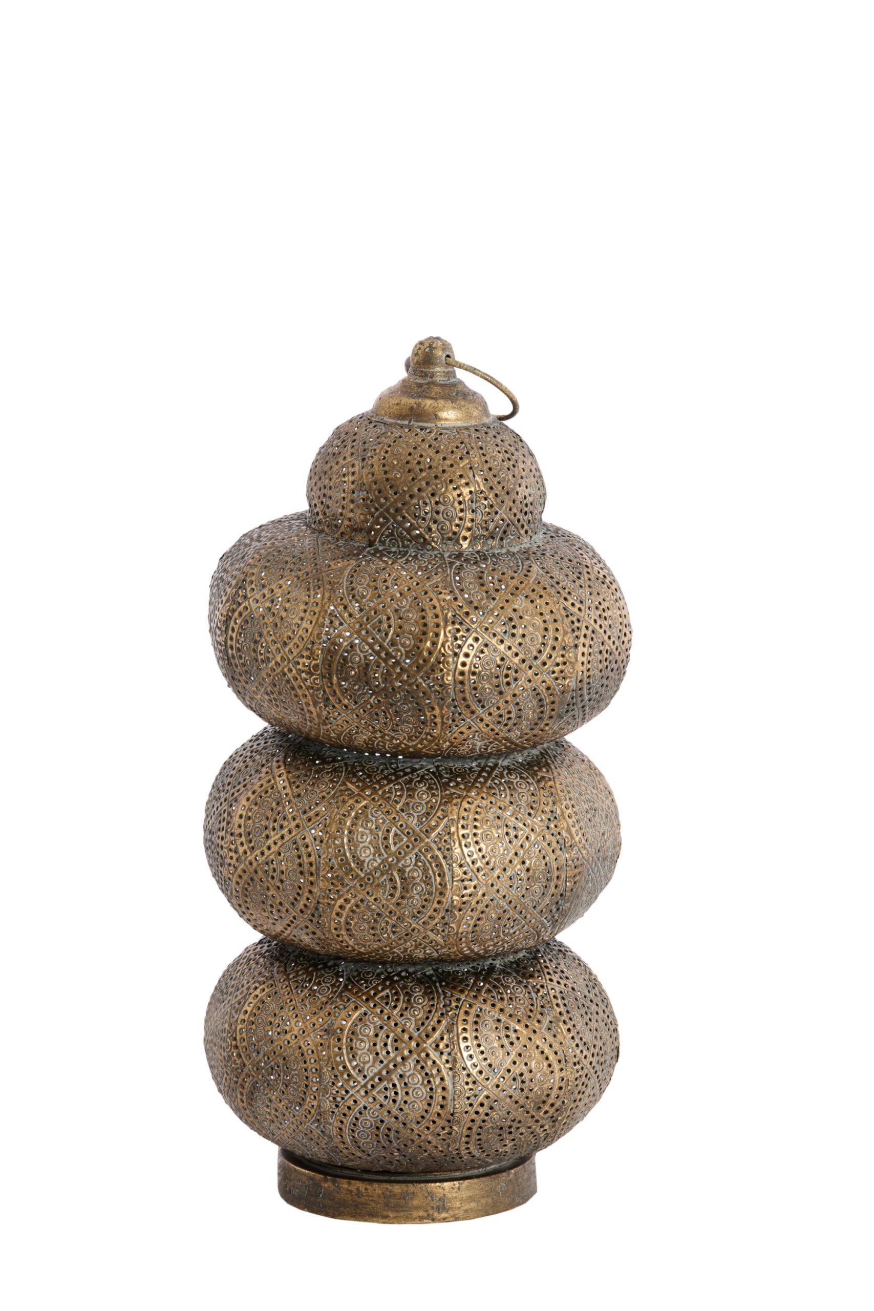 Light & Living Tafellamp Ø19,5x42 cm KAITO bruin goud