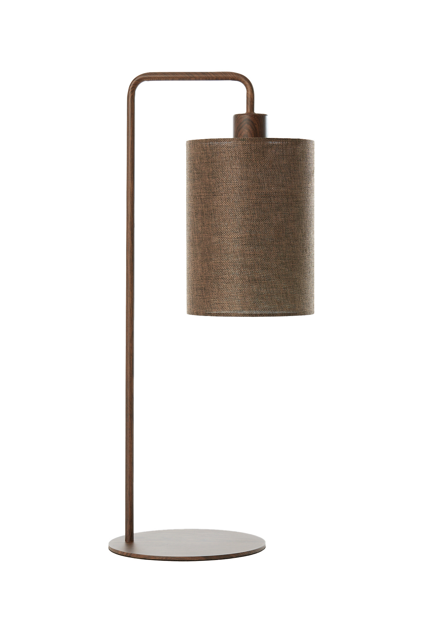Light & Living Tafellamp 26x20x59,5 cm DONIO hout print d bruin+d bruin