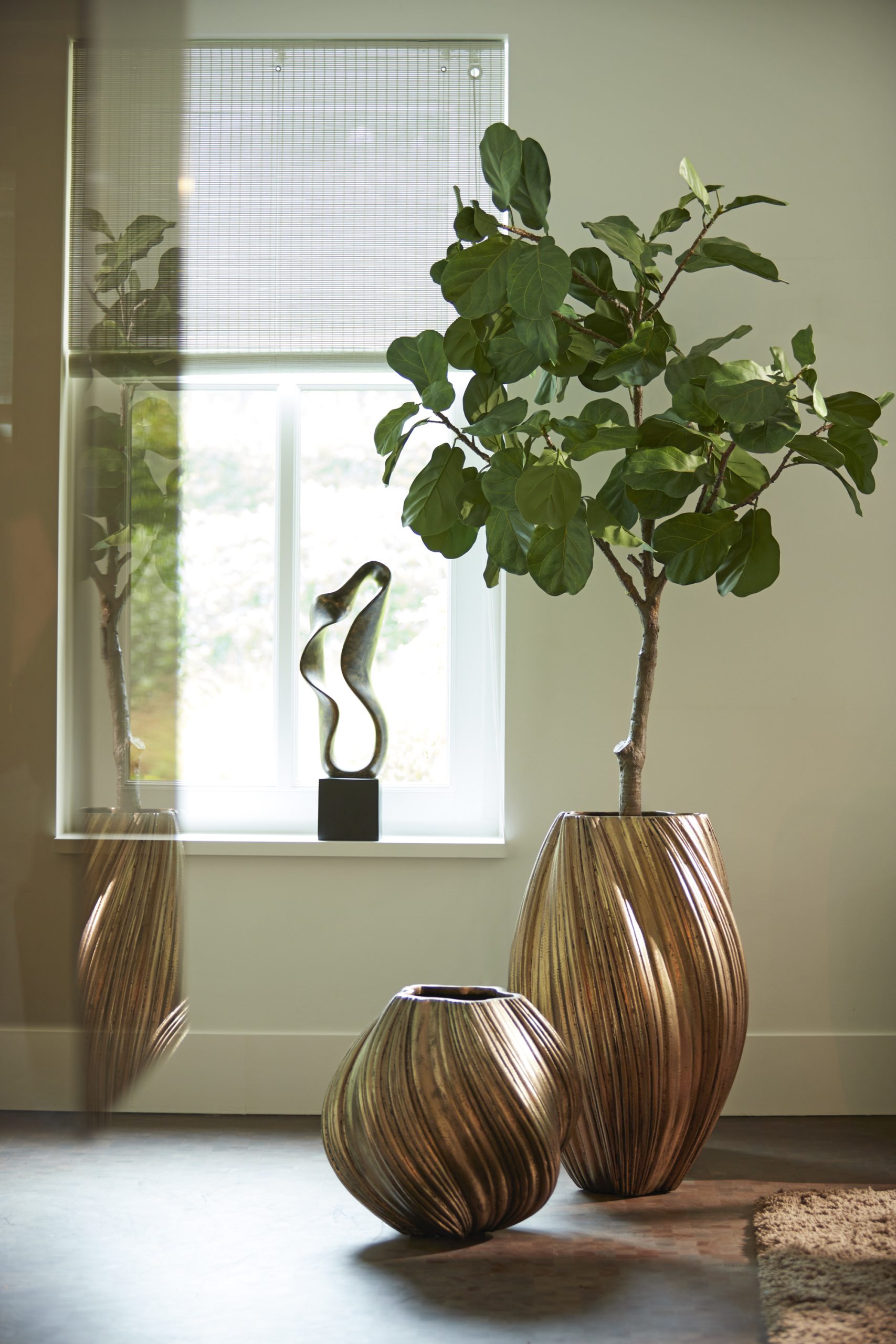 Light & Living Vaas deco Ø34x32 cm YATUNG antiek brons