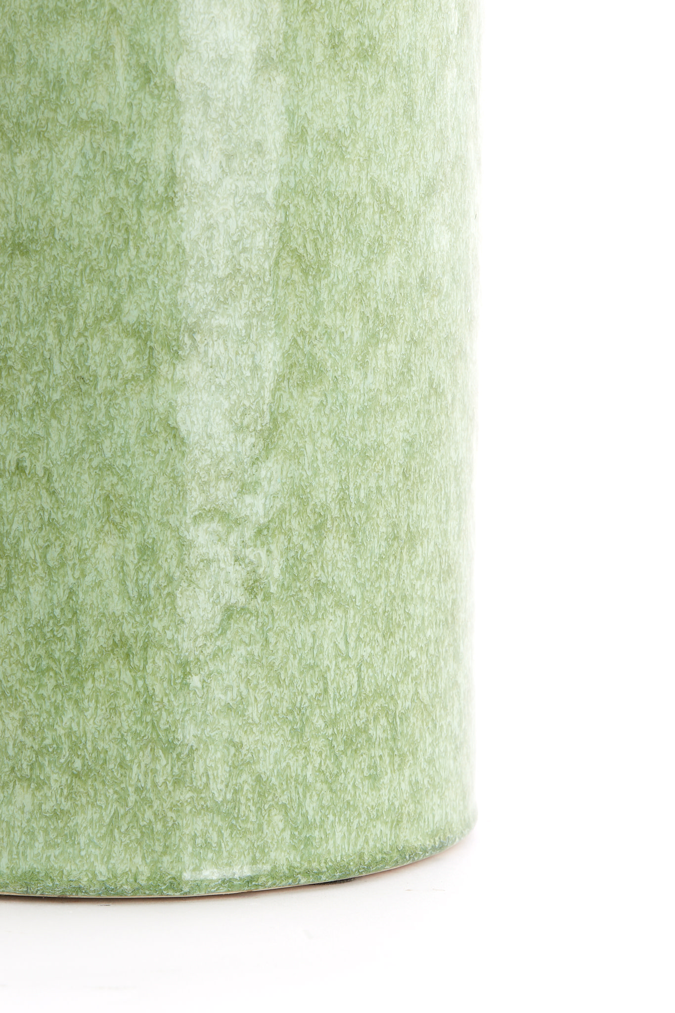 Light & Living Bijzettafel Ø40,5x35,5 cm TUDO keramiek mint groen-groen