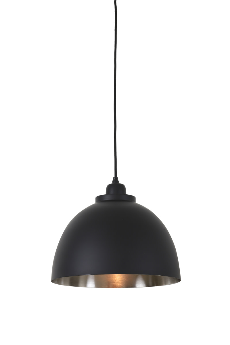 Light & Living Hanglamp Ø30x26 cm KYLIE zwart-mat nikkel