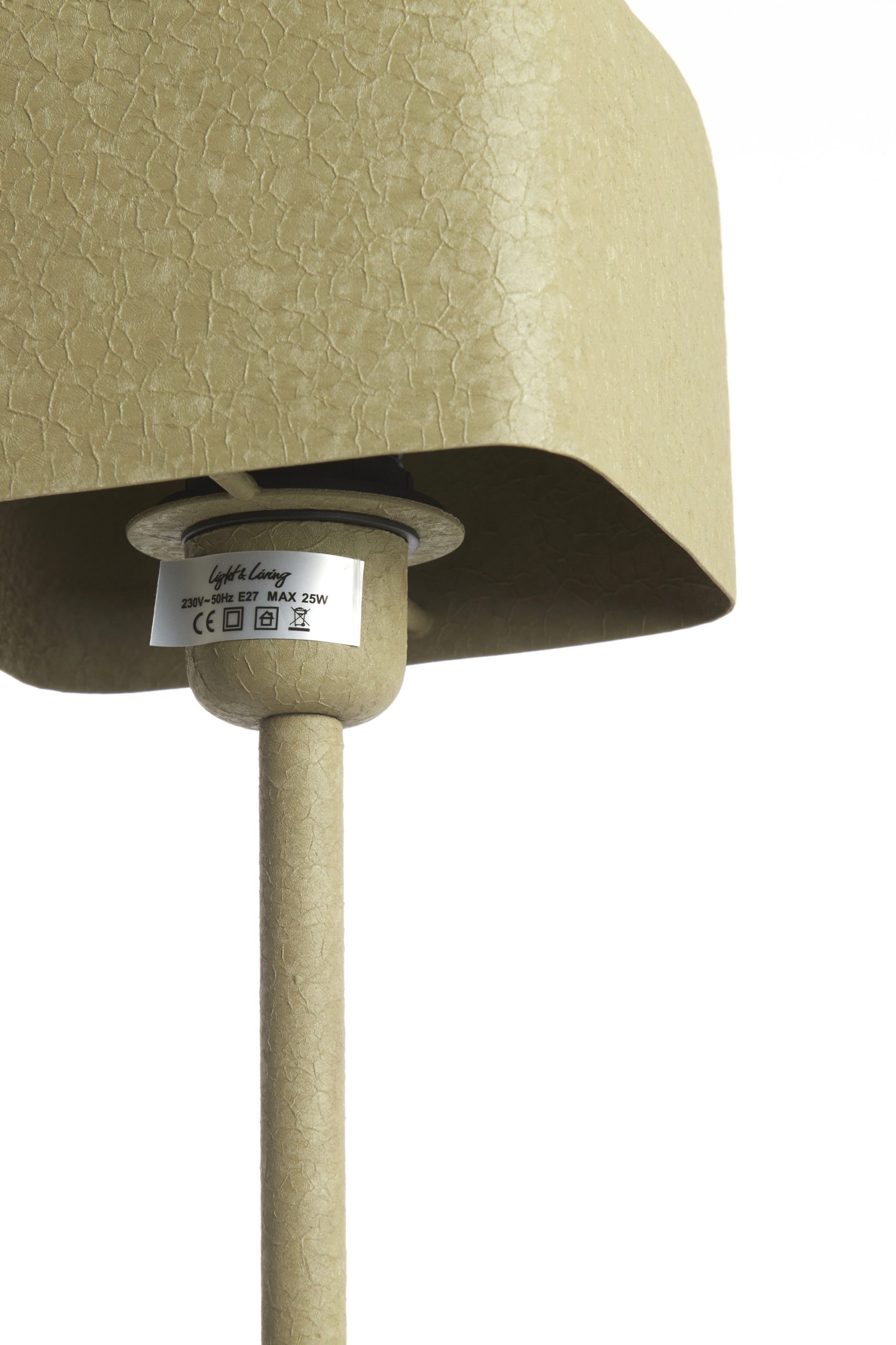 Light & Living Tafellamp 15x15x46 cm ELENIE mat olijf groen