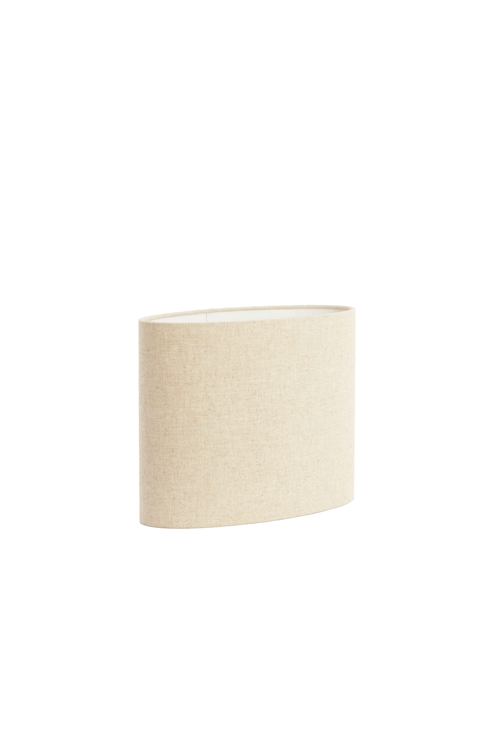 Light & Living Kap ovaal recht smal 38-17,5-28 cm LIVIGNO naturel
