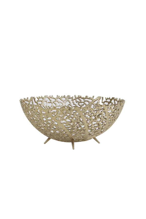 Light & Living Schaal Ø35,5x14 cm GALAXA antiek goud