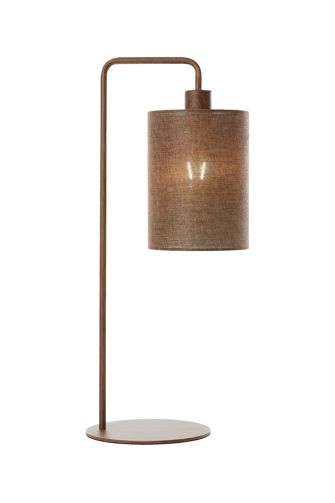 Light & Living Tafellamp 26x20x59,5 cm DONIO hout print d bruin+d bruin