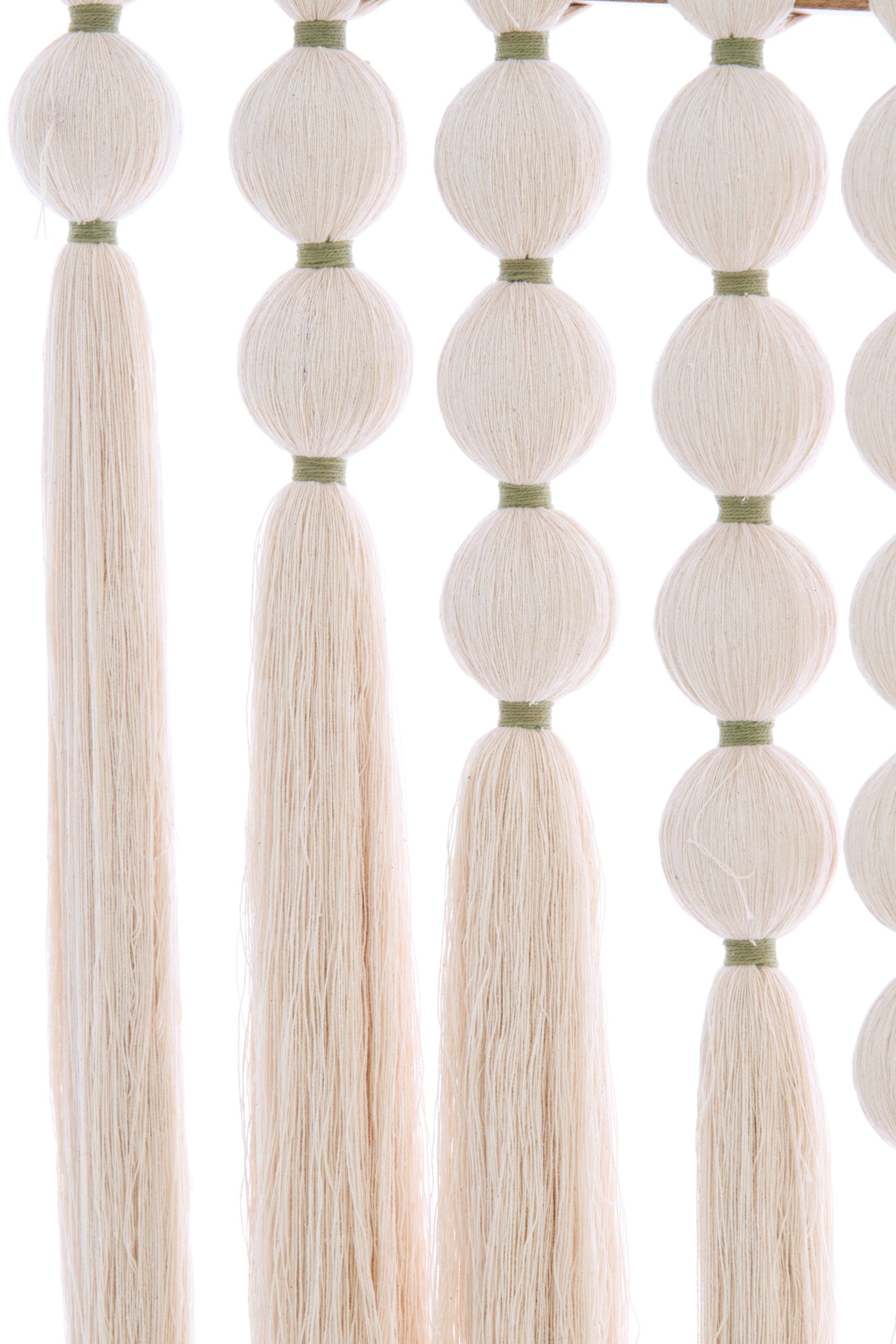 Light & Living Wandornament 60x4x76 cm WARD crème+groen