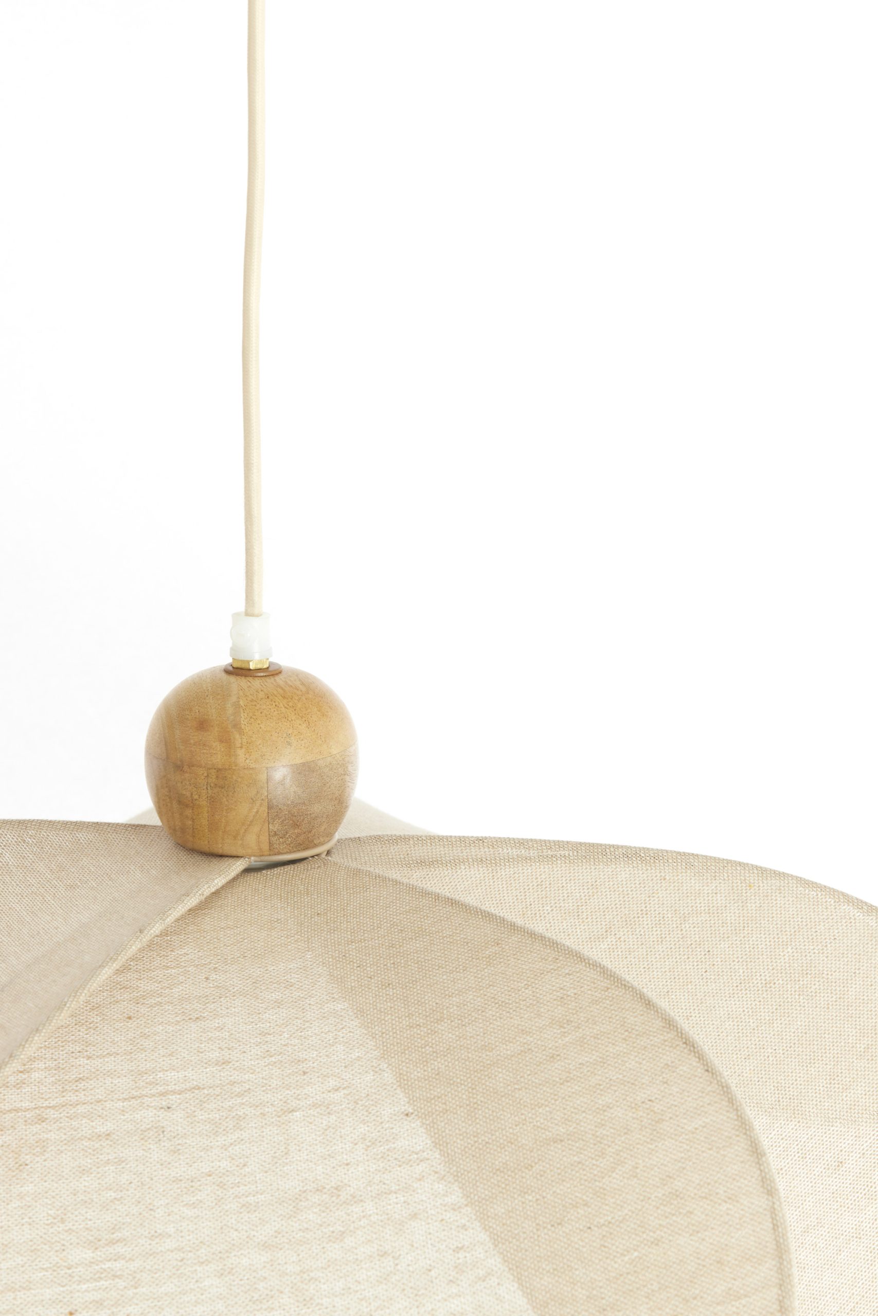 Light & Living Hanglamp Ø50x28 cm LAVRIRIA naturel+hout